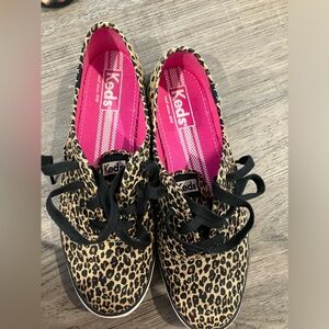 Leopard print Keds